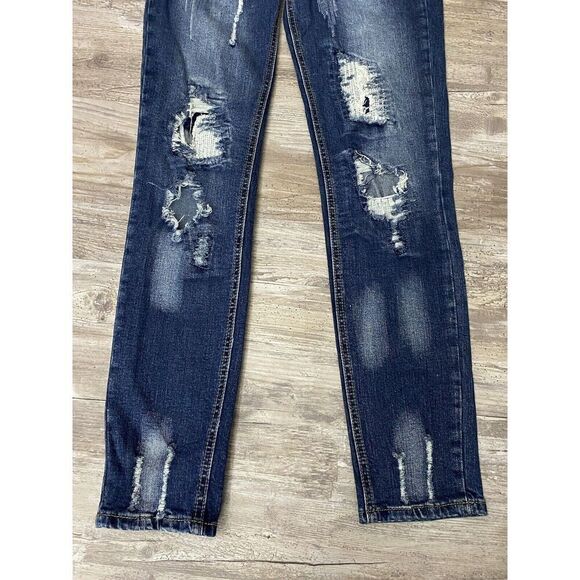 Harmony + Havoc Distressed Skinny Jeans Women’s Junior’s Size 7 - Picture 2 of 8